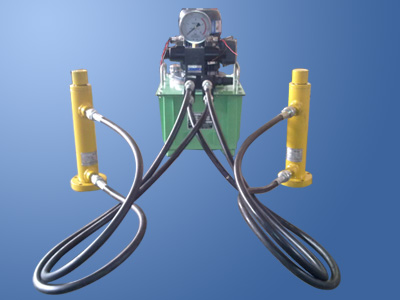 同步千斤頂配備液壓泵站 同步千斤頂配備液壓泵站